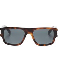 Saint Laurent - Sl 659 Square-frame Sunglasses - Lyst