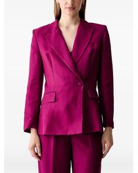 Morgan - Peak-Lapels Single-Breasted Blazer - Lyst