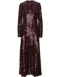 ROTATE BIRGER CHRISTENSEN - スパンコール マキシドレス - Lyst