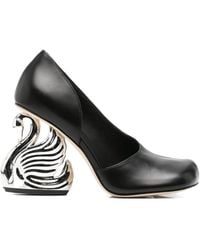 A.W.A.K.E. MODE - Swan-Heel Pumps - Lyst