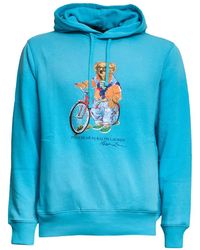 Polo Ralph Lauren - Signature Polo Bear Motif Hoodie - Lyst