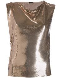 Rabanne - Embellished Tank Top - Lyst