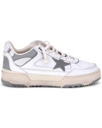 Golden Goose - Forty2 With Star And Leather Heel Tab Sneakers - Lyst