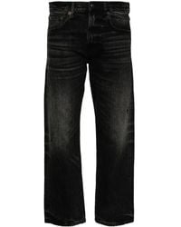 R13 - High-Rise Cropped Jeans - Lyst