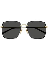 Gucci - Gg1955Sa Square-Frame Sunglasses - Lyst