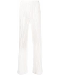 Mrz - Ribbed Knitted Trousers - Lyst