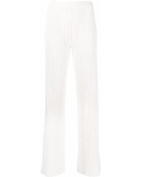 Mrz - Ribbed Knitted Trousers - Lyst