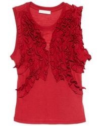 Ulla Johnson - Ruffled Vesna Top - Lyst