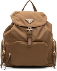 Prada - Rucksack Mit Schnallenverschluss - Lyst