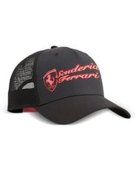 PUMA - X Scuderia Ferrari Race Logo-Detail Baseball Cap - Lyst