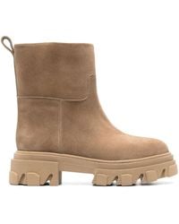 Gia Borghini - Ankle Leather Boots - Lyst
