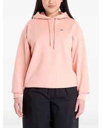 Lacoste - Cotton Hoodie - Lyst