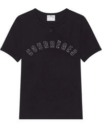 Courreges - T-Shirt Medusa Contrast - Lyst