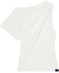 Courreges - Asymmetrisch T-Shirt - Lyst