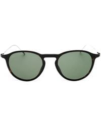 BOSS - Round-Frame Sunglasses - Lyst