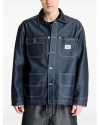 Guess - Originals Chore Denim Jack Met Contrasterend Stiksel - Lyst