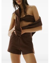 Perfect Moment - Terry Cotton Bandeau Top - Lyst