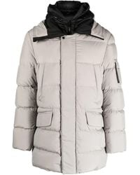 Moorer - Davide フーデッド パデッドコート - Lyst