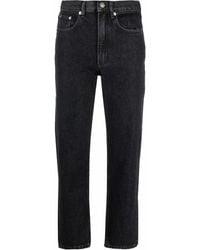 A.P.C. - Jeans Dritti A Vita Media - Lyst