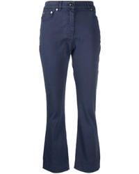 Semicouture - Frederick Flared Cropped Jeans - Lyst