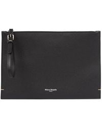 Maison Margiela - Leather Clutch Bag - Lyst