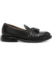 Green George - Woven Tassel Loafers - Lyst