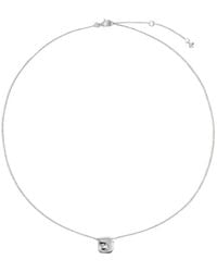 Monica Vinader - Square-Pendant Necklace - Lyst