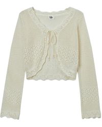 B+ AB - Gestrikt Vest - Lyst