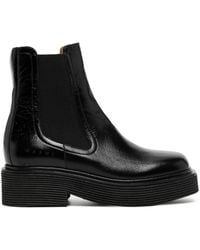 Marni - Stiefeletten Mit Geriffelter Sohle - Lyst