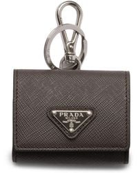 Prada - Saffiano Leather Headphone Case - Lyst