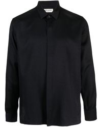 Saint Laurent - Silk Blend Shirt - Lyst