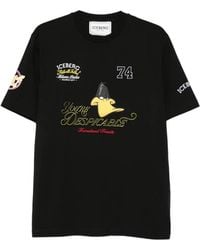 Iceberg - Crewneck Graphic T-Shirt - Lyst