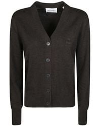 Isabel Marant - Logo-Embroidered V-Neck Cardigan - Lyst