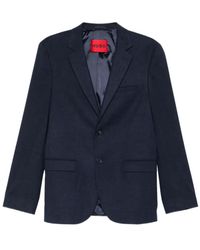 HUGO - Blazer con botones - Lyst