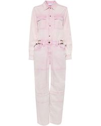 Pinko - Barcis Faded-effect Jumpsuit - Lyst