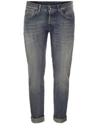Dondup - George Faded Slim-Fit Jeans - Lyst