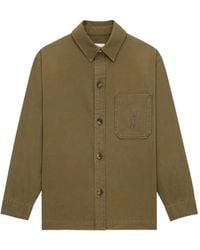 Saint Laurent - Overshirt - Lyst