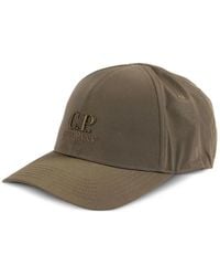 C.P. Company - Logo-Embroidered Baseball Cap - Lyst