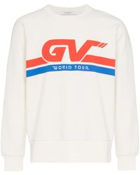 Givenchy - Motorcross Print Cotton Sweatshirt - Lyst
