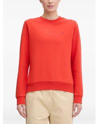 Napapijri - Aurora Logo-Patch Ribbed-Trim Sweatshirt - Lyst