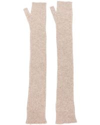Barrie - Cashmere Fingerless Gloves - Lyst