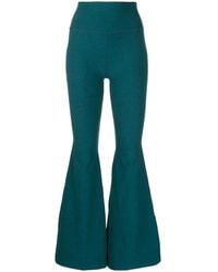 Beyond Yoga - Spacedye High-Waisted Flared Trousers - Lyst