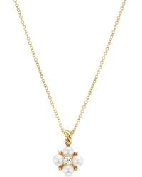 David Yurman - 18Kt Petite Modern Renaissance Diamond Necklace (1.1Mm) - Lyst