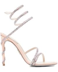 Rene Caovilla - Margot Heeled Sandals - Lyst