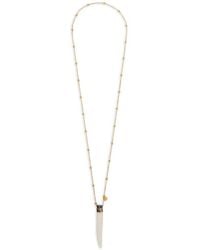 BLAKLACE - Beaded Pendant Necklace - Lyst