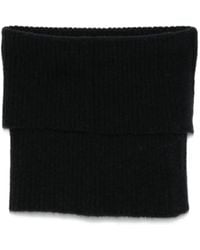 Rick Owens - Écharpe En Maille Côtelée - Lyst