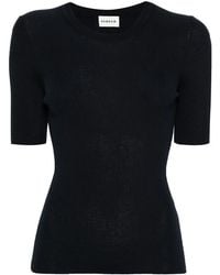 P.A.R.O.S.H. - Ribbed-Knit Top - Lyst