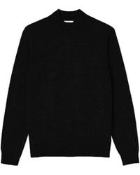 Sandro - Wool Sweater With High Neck - Lyst