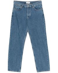 Marine Serre - Jeans Met Logoprint - Lyst