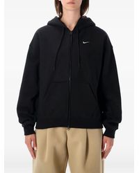 Nike - Hoodie Zippé À Logo Brodé - Lyst